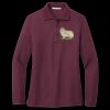 Women's Silk Touch Long Sleeve Polo Thumbnail