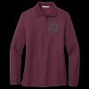 Women's Silk Touch Long Sleeve Polo Thumbnail