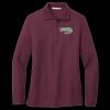 Women's Silk Touch Long Sleeve Polo Thumbnail