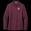 Women's Silk Touch Long Sleeve Polo Thumbnail
