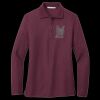Women's Silk Touch Long Sleeve Polo Thumbnail