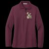 Women's Silk Touch Long Sleeve Polo Thumbnail