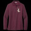 Women's Silk Touch Long Sleeve Polo Thumbnail