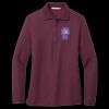 Women's Silk Touch Long Sleeve Polo Thumbnail