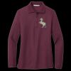 Women's Silk Touch Long Sleeve Polo Thumbnail