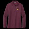 Women's Silk Touch Long Sleeve Polo Thumbnail