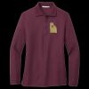 Women's Silk Touch Long Sleeve Polo Thumbnail