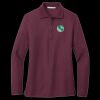 Women's Silk Touch Long Sleeve Polo Thumbnail