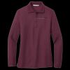 Women's Silk Touch Long Sleeve Polo Thumbnail