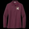 Women's Silk Touch Long Sleeve Polo Thumbnail