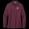 Women's Silk Touch Long Sleeve Polo Thumbnail