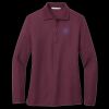 Women's Silk Touch Long Sleeve Polo Thumbnail