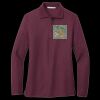 Women's Silk Touch Long Sleeve Polo Thumbnail