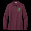 Women's Silk Touch Long Sleeve Polo Thumbnail