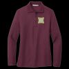 Women's Silk Touch Long Sleeve Polo Thumbnail