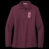 Women's Silk Touch Long Sleeve Polo Thumbnail