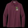 Women's Silk Touch Long Sleeve Polo Thumbnail