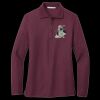 Women's Silk Touch Long Sleeve Polo Thumbnail