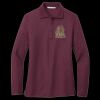Women's Silk Touch Long Sleeve Polo Thumbnail