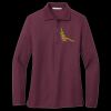 Women's Silk Touch Long Sleeve Polo Thumbnail
