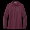 Women's Silk Touch Long Sleeve Polo Thumbnail