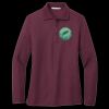 Women's Silk Touch Long Sleeve Polo Thumbnail