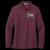 Women's Silk Touch Long Sleeve Polo Thumbnail