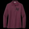 Women's Silk Touch Long Sleeve Polo Thumbnail
