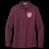 Women's Silk Touch Long Sleeve Polo Thumbnail