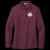 Women's Silk Touch Long Sleeve Polo Thumbnail