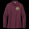 Women's Silk Touch Long Sleeve Polo Thumbnail