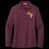 Women's Silk Touch Long Sleeve Polo Thumbnail