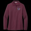 Women's Silk Touch Long Sleeve Polo Thumbnail