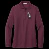Women's Silk Touch Long Sleeve Polo Thumbnail