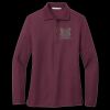 Women's Silk Touch Long Sleeve Polo Thumbnail