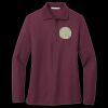 Women's Silk Touch Long Sleeve Polo Thumbnail