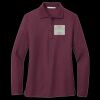 Women's Silk Touch Long Sleeve Polo Thumbnail