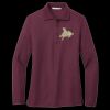 Women's Silk Touch Long Sleeve Polo Thumbnail