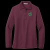 Women's Silk Touch Long Sleeve Polo Thumbnail