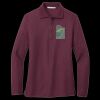 Women's Silk Touch Long Sleeve Polo Thumbnail