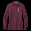 Women's Silk Touch Long Sleeve Polo Thumbnail
