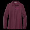 Women's Silk Touch Long Sleeve Polo Thumbnail