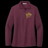 Women's Silk Touch Long Sleeve Polo Thumbnail