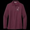 Women's Silk Touch Long Sleeve Polo Thumbnail