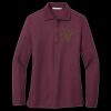 Women's Silk Touch Long Sleeve Polo Thumbnail