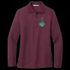 Women's Silk Touch Long Sleeve Polo Thumbnail