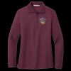Women's Silk Touch Long Sleeve Polo Thumbnail