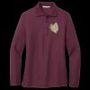 Women's Silk Touch Long Sleeve Polo Thumbnail