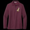 Women's Silk Touch Long Sleeve Polo Thumbnail