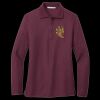 Women's Silk Touch Long Sleeve Polo Thumbnail